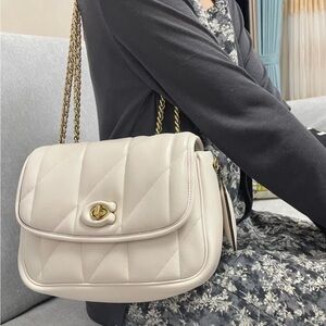 NWT COACH PILLOW MADISON SHOULDER BAG WITH QUILTING C8560